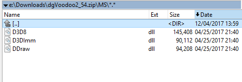 dgVoodoo 2 DirectX files
